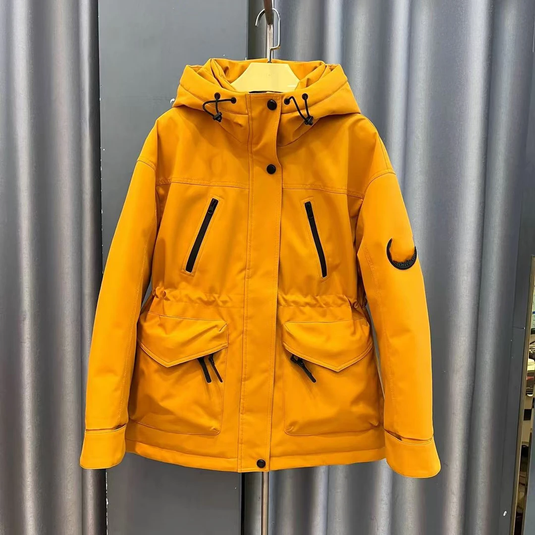 【牛哥严选】冬季短款连帽加厚宽松时尚百搭厚外套韩版保暖-05