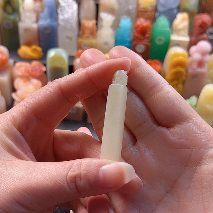 老挝石印石墨****师手工定制.08厘米，小凤九
