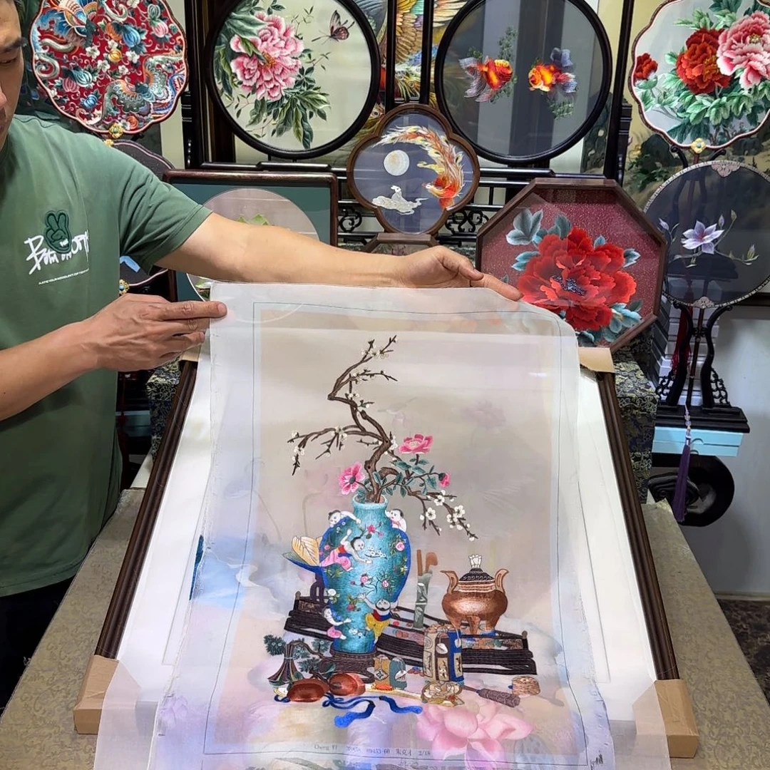 刺绣刺绣工艺精湛独特