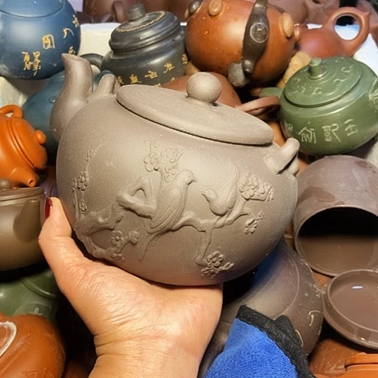 全手工制作宜兴紫砂壶