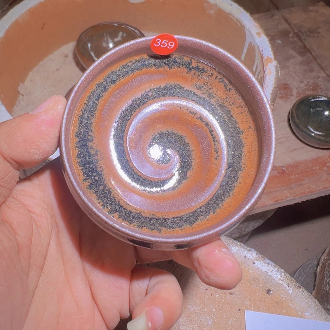 茶盏359 建窑建盏行云龙窑