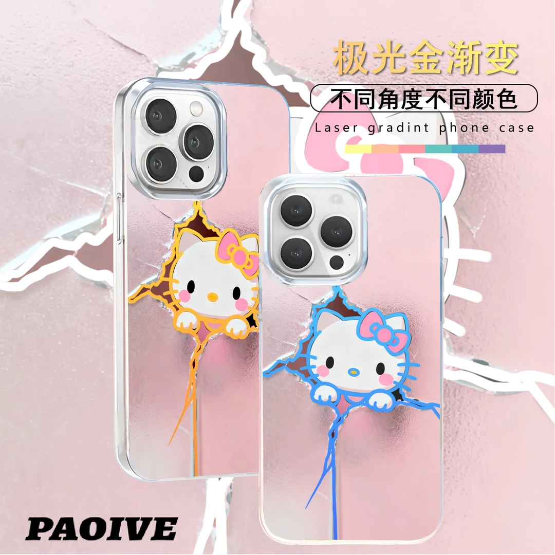 HelloKitty适用苹果华为vivo一加iPhone小米红米极光手机壳壳