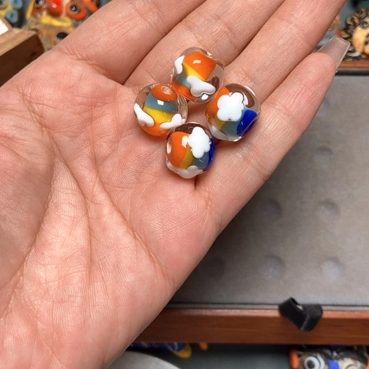 玻璃颈饰印度尼西亚17