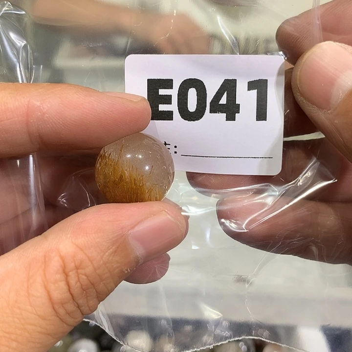 煤***儿水晶珠宝半成品未镶嵌天然水晶E041