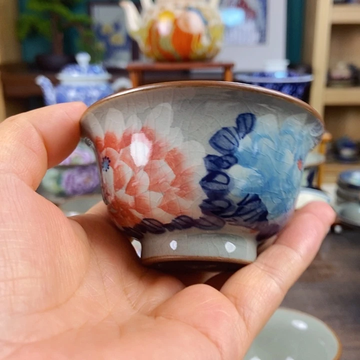 瓷片手工制作工艺精湛等特点为