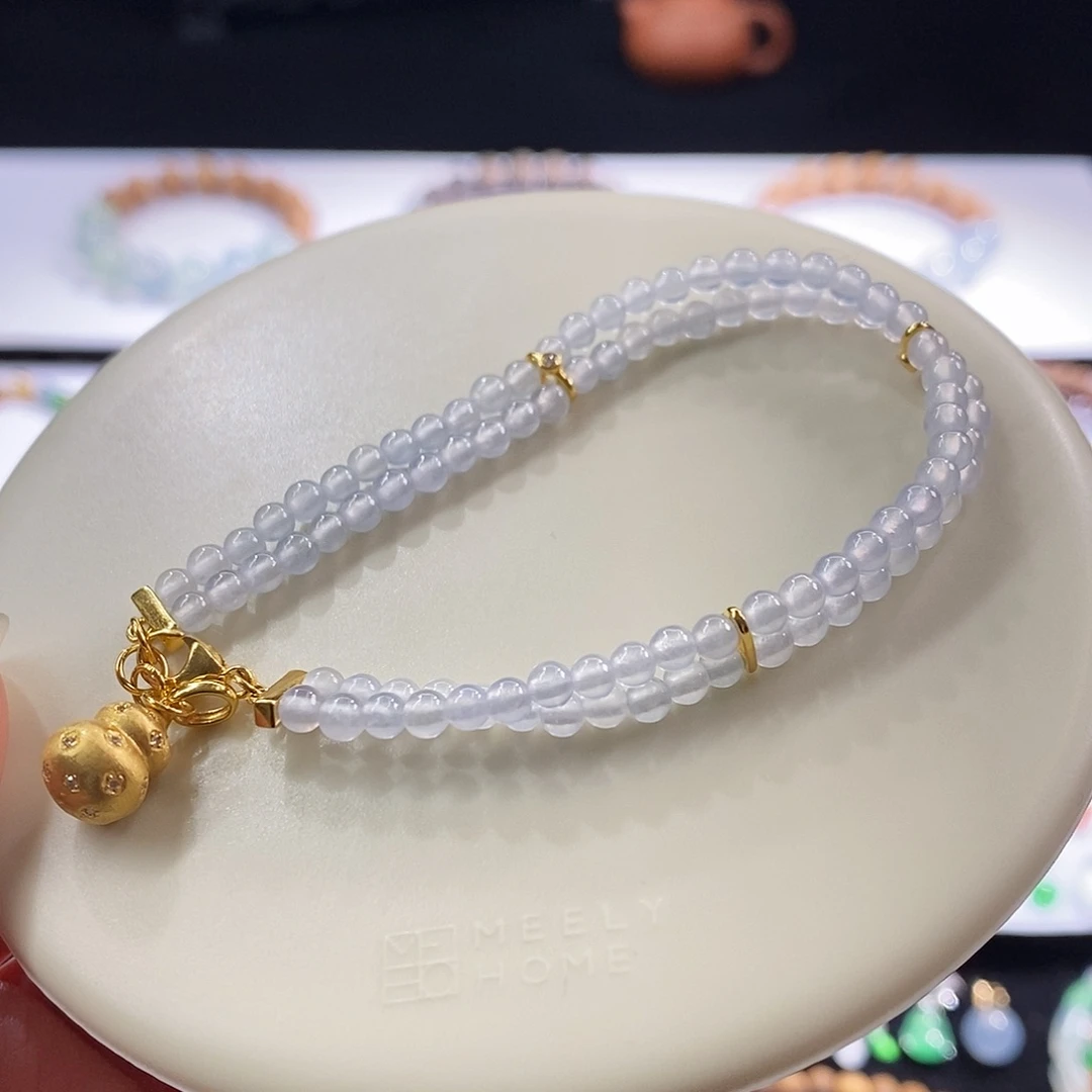 颈饰未镶嵌翡翠手串