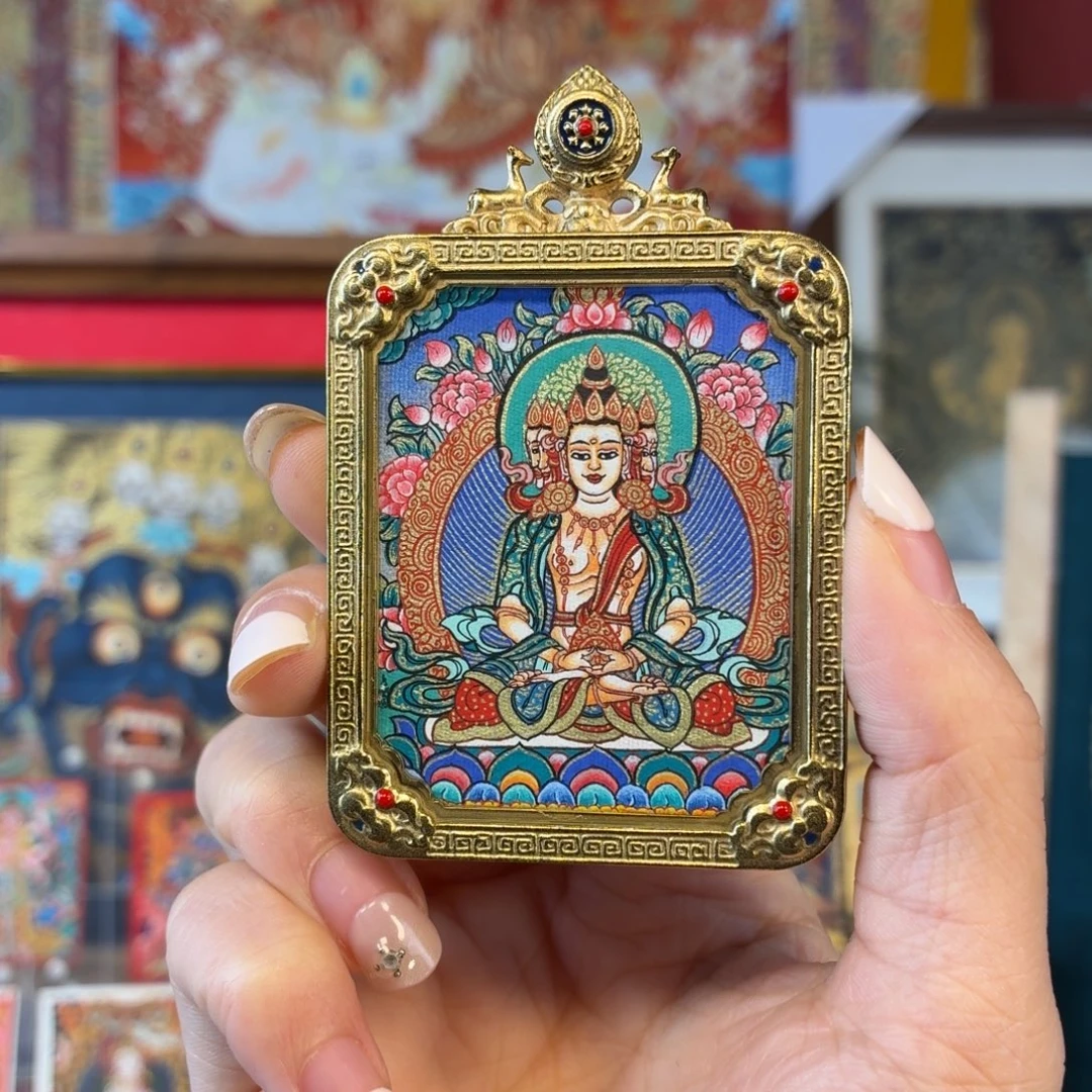 柒***九吊坠大日如来 吊坠