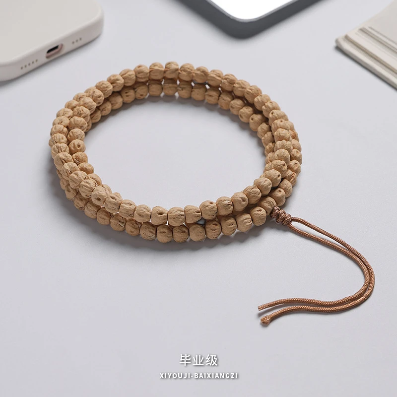 热振百香籽菩提手串原桩深坑高桩鬼脸多棱顺纹文玩佛珠