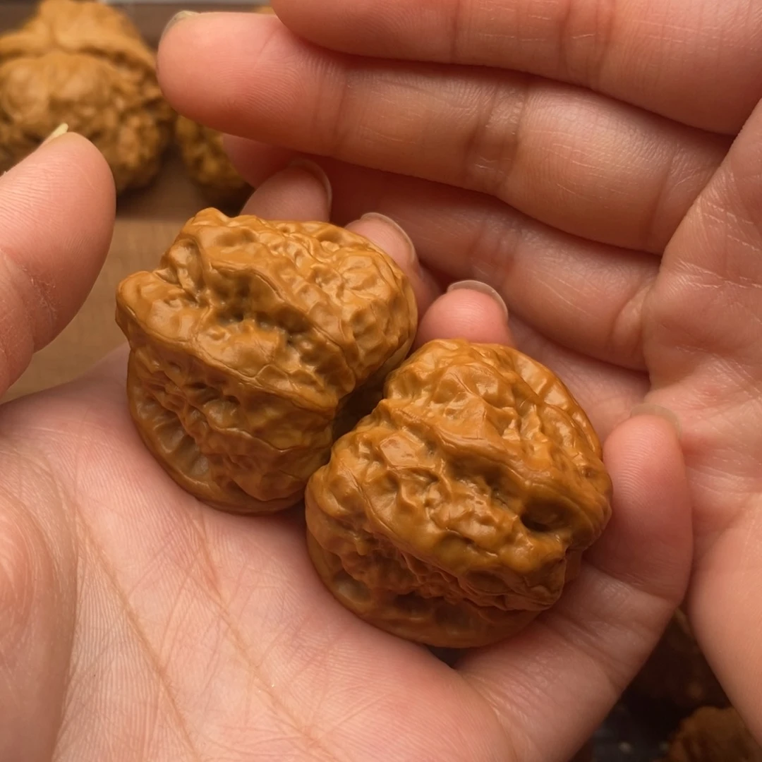 文玩核桃把件@****@边38左右