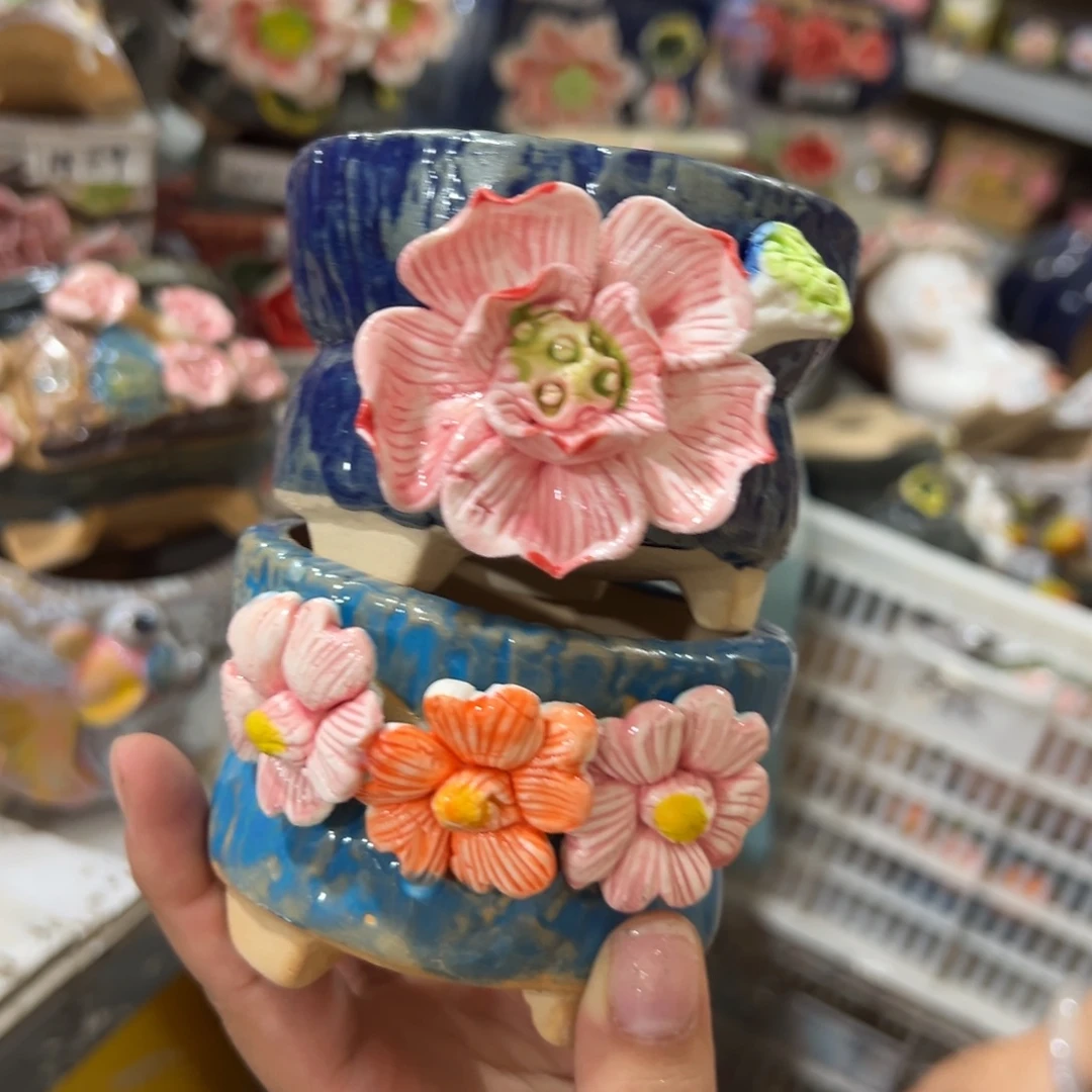 满20米秒退拉黑多肉花盆