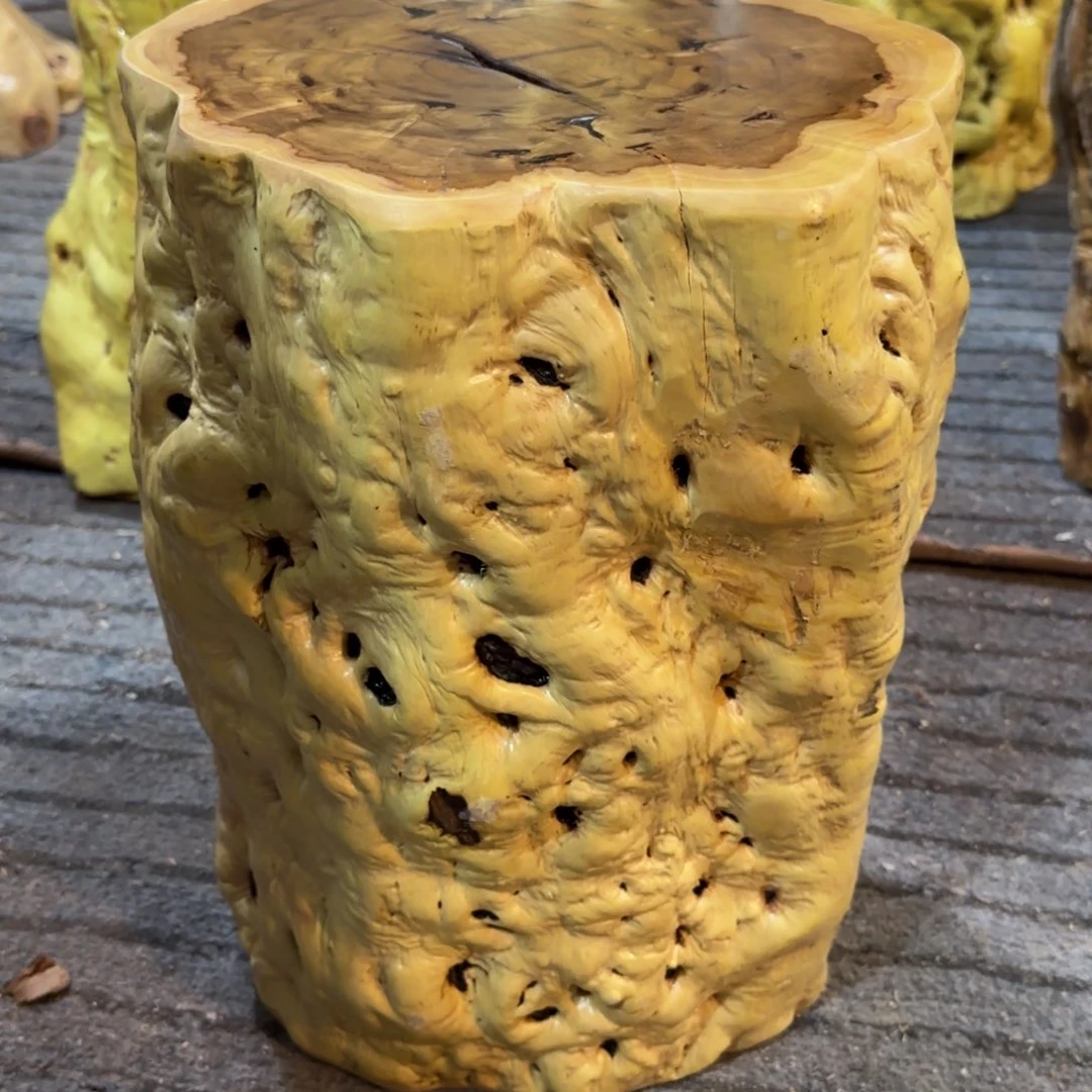 穷***神龙纹鸡心枣木手工艺品