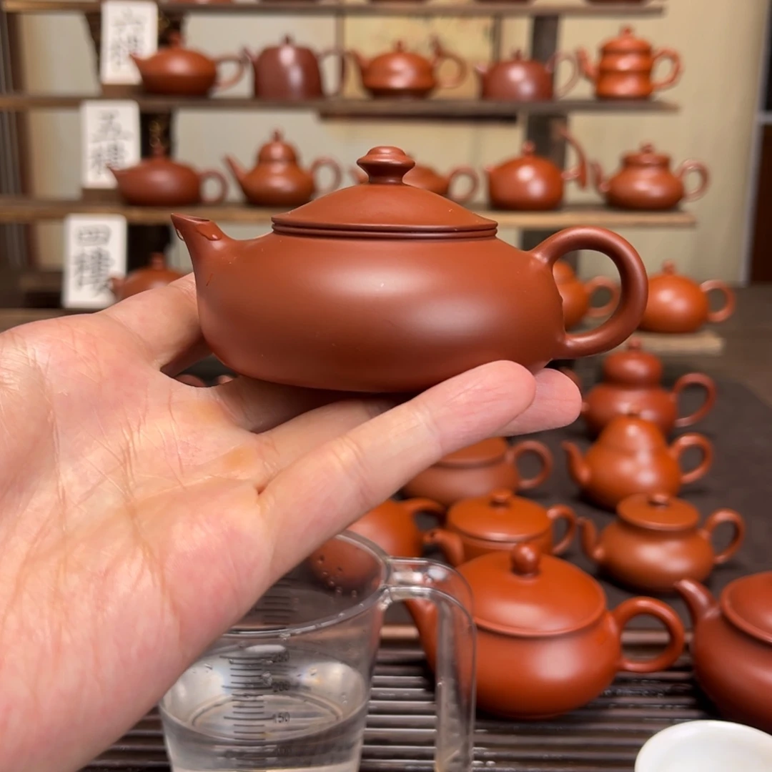 南***紫砂茶壶寒江110cc