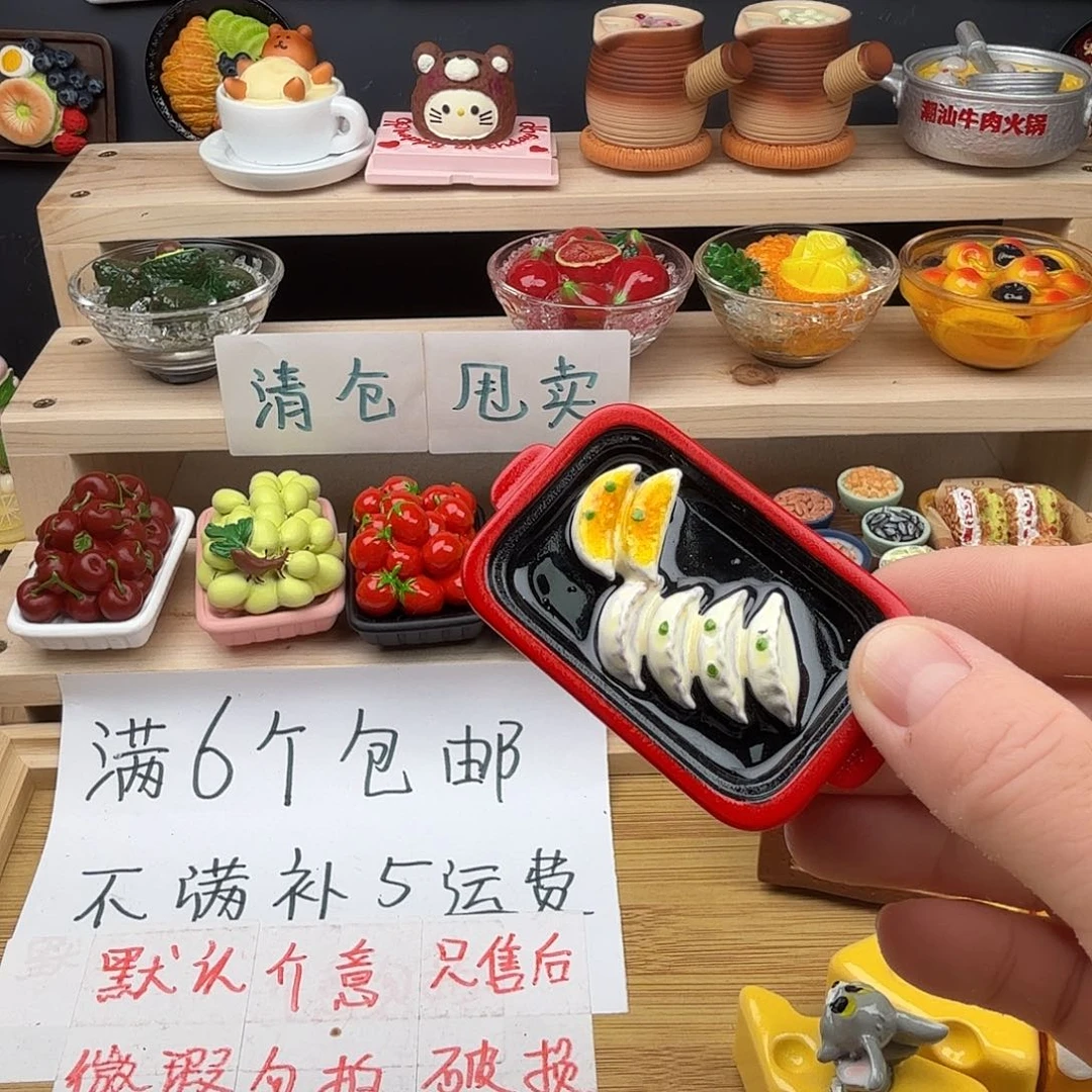 合成树脂食玩冰箱贴 凭开箱视频售后（微瑕）