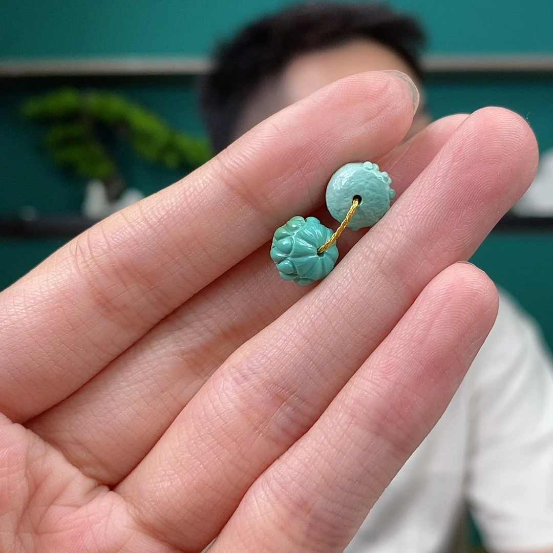 未镶嵌绿松石珠宝奇石