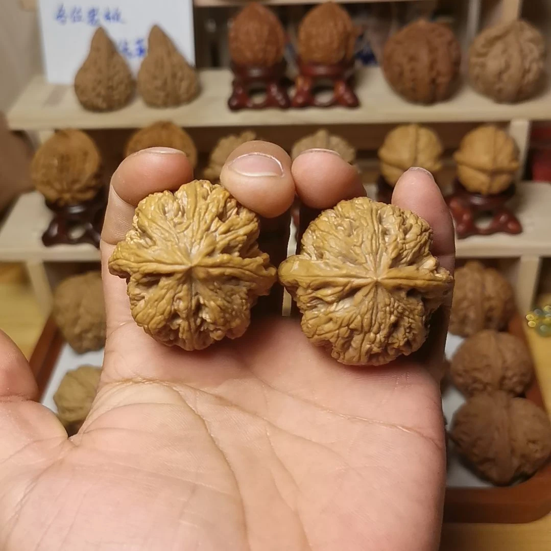 核桃文玩核桃高端小众大粗筋全品练手对