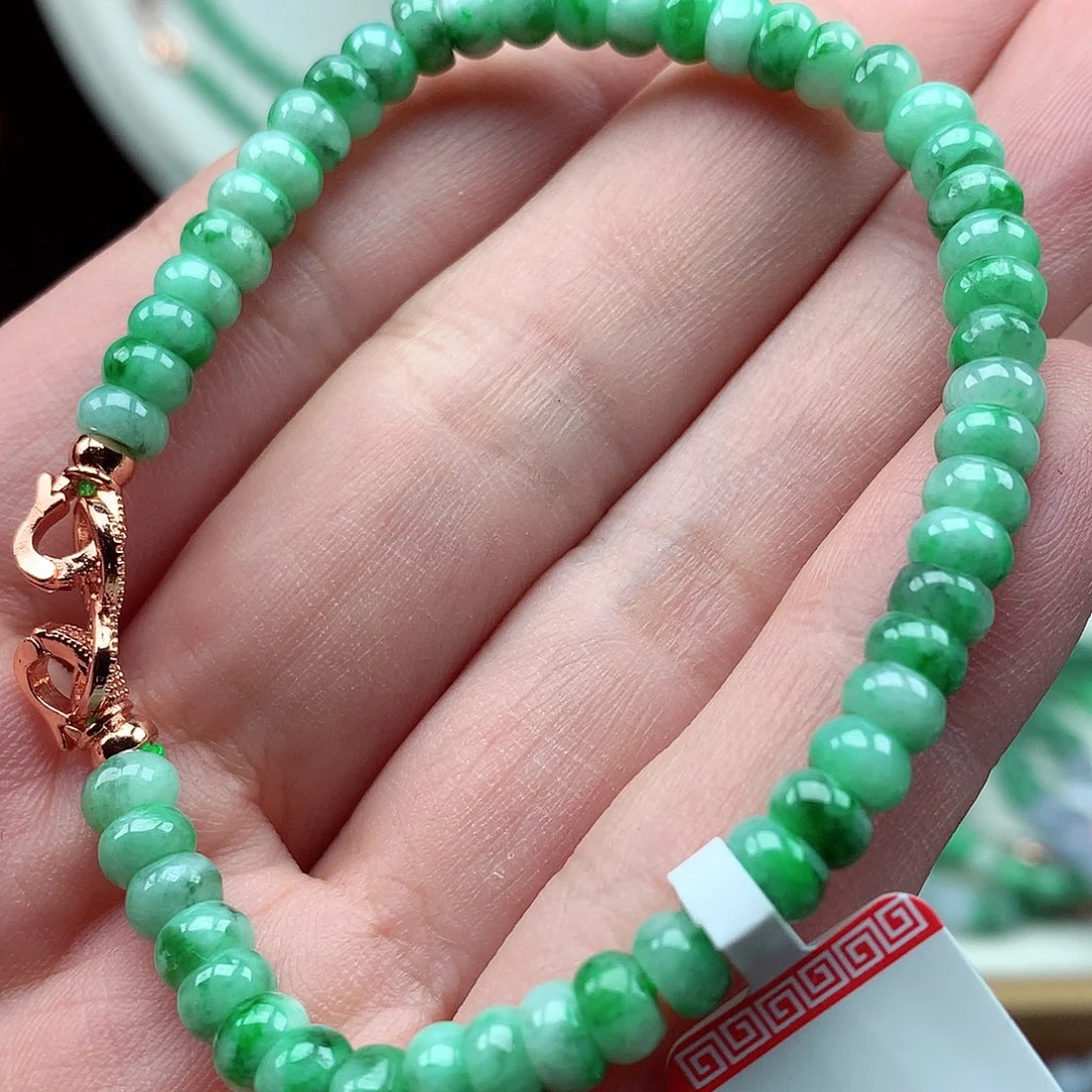 翡翠未镶嵌手链翡翠
