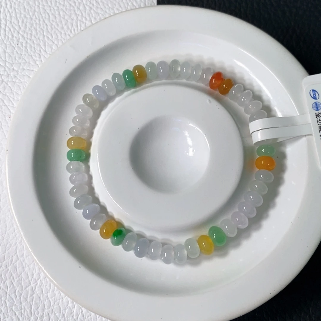 未镶嵌手链翡翠卡5+