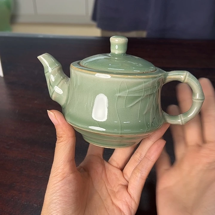 龙泉云间青瓷小米茶器