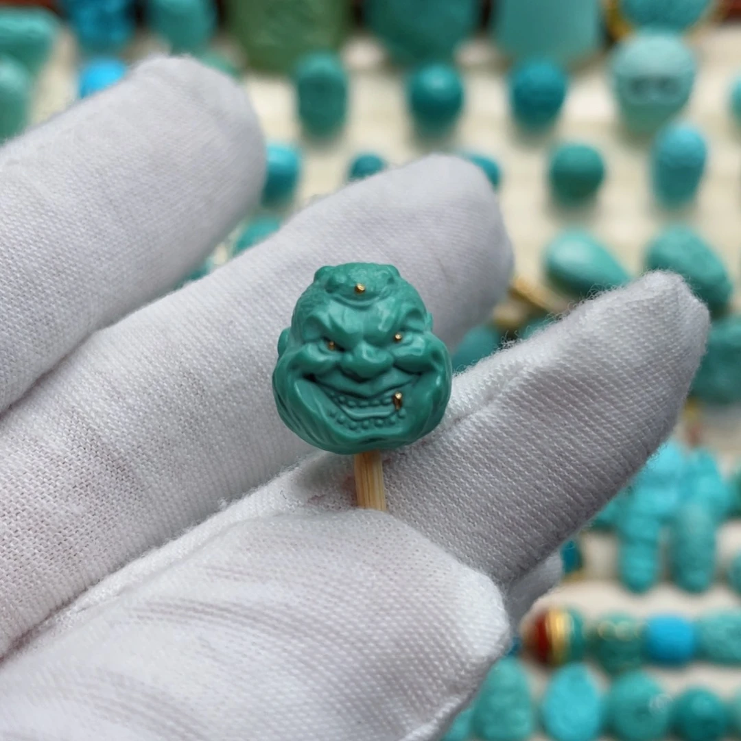 未镶嵌绿松石珠宝奇石