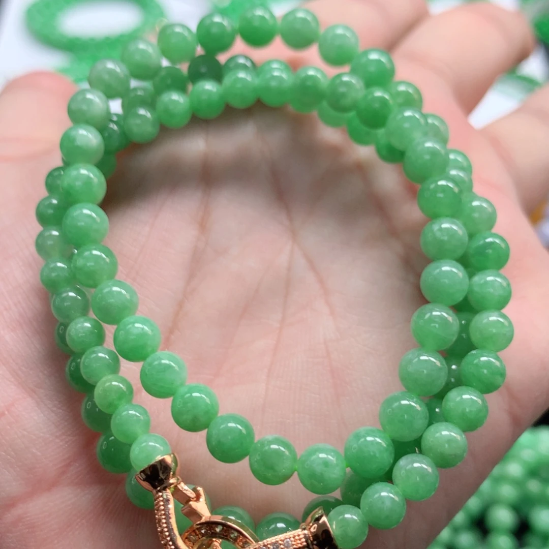 翡翠未镶嵌手链翡翠