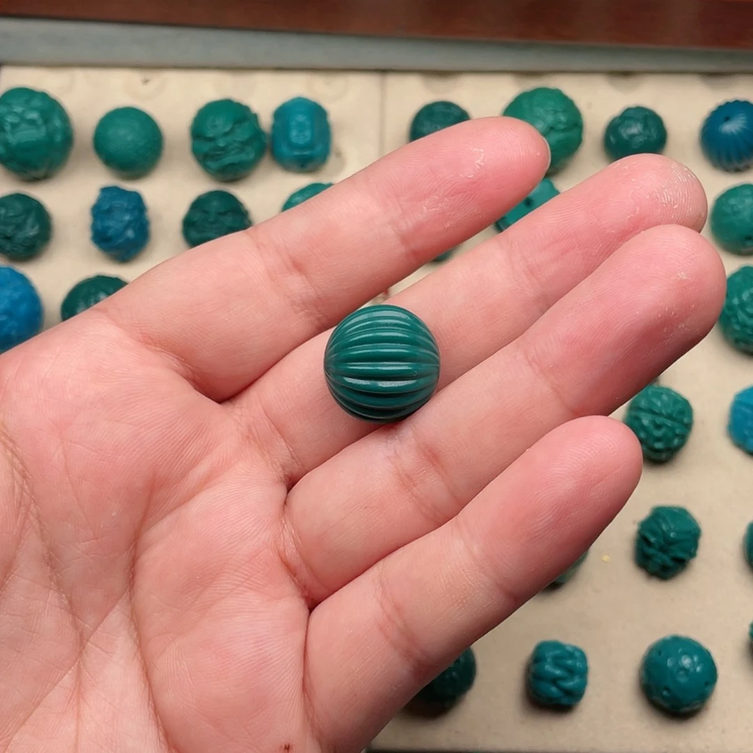 【闪购商品】玻璃颈饰瓜珠尺寸18一个