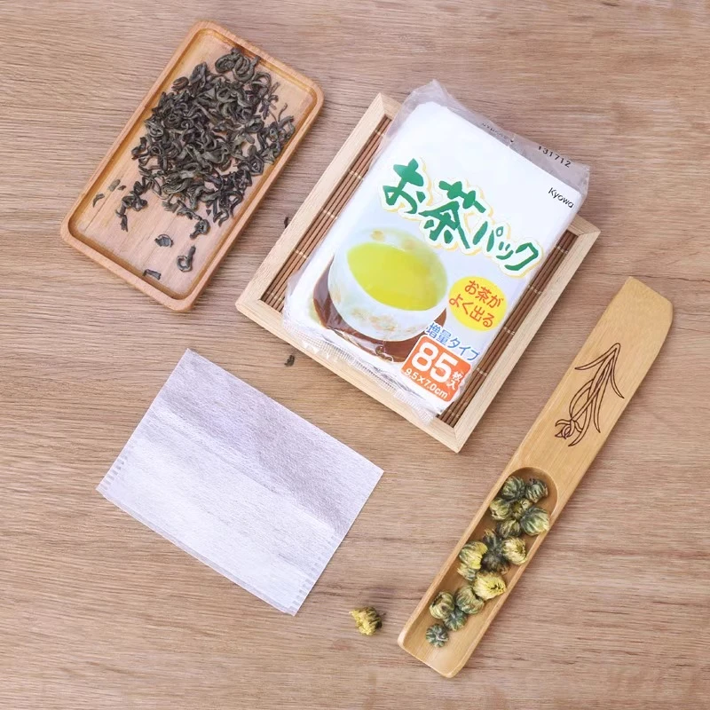 日本进口茶包袋煮茶袋卤料袋过滤袋 85枚入