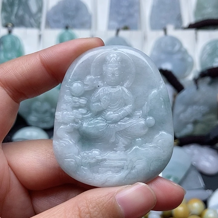 翡翠吊坠(不含链)未镶嵌翡翠