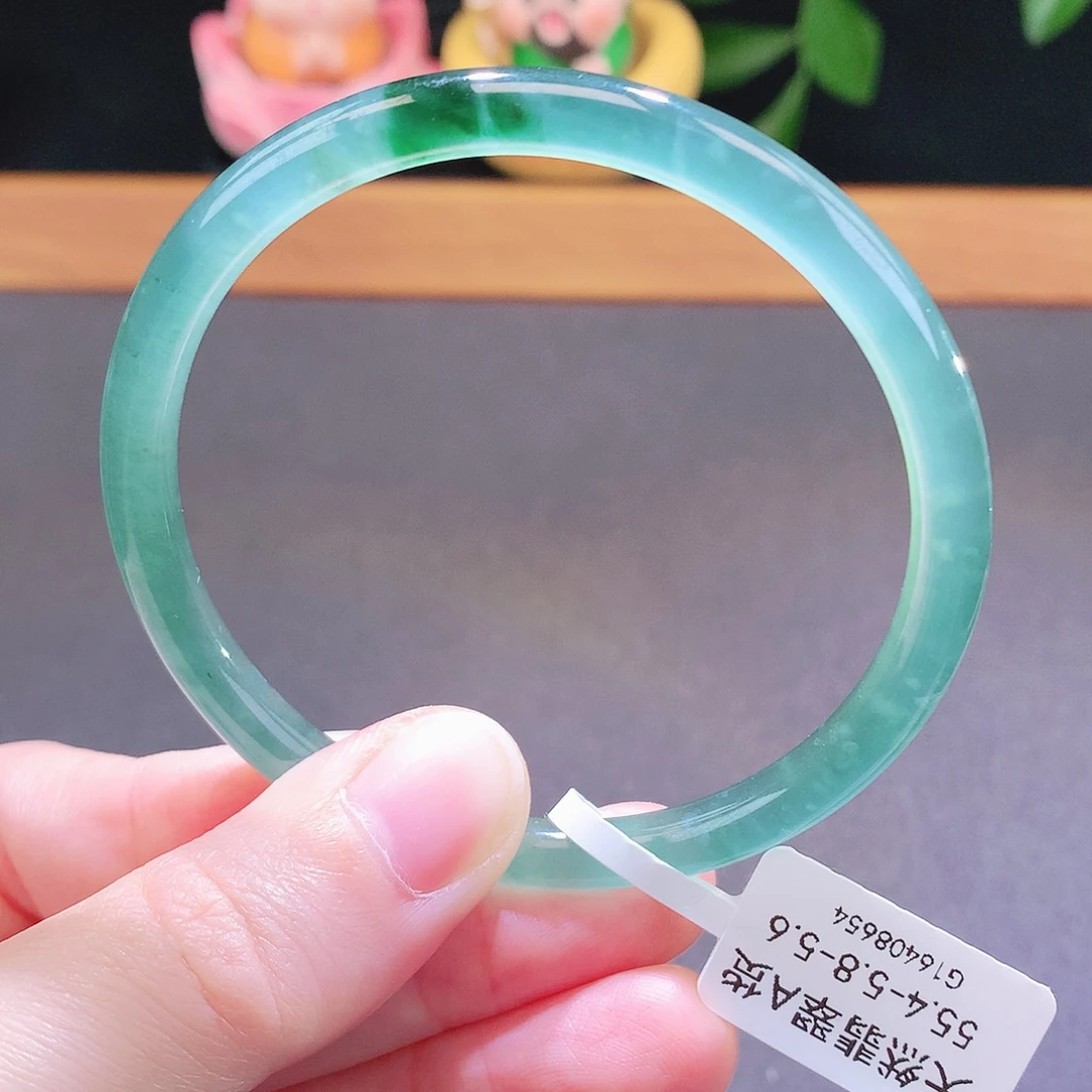翡翠未镶嵌手镯天然翡翠