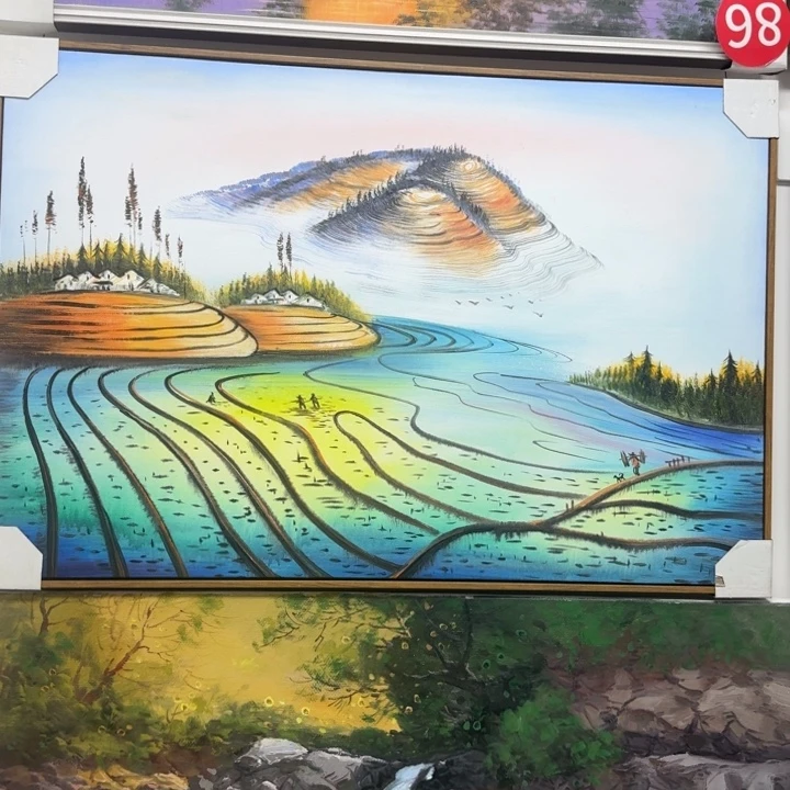 油画油画作品展等活动的