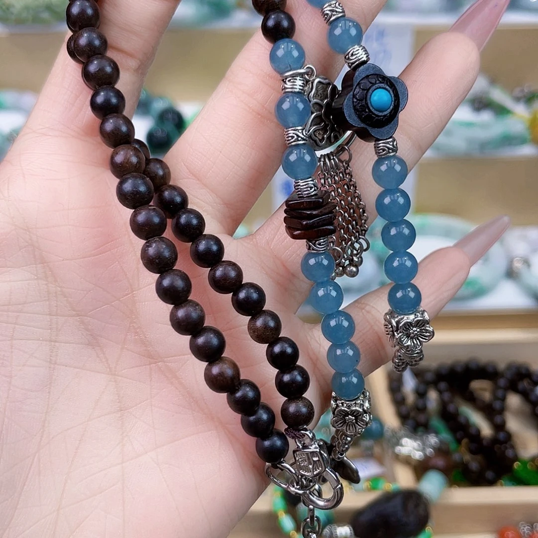 翡翠未镶嵌手链手链