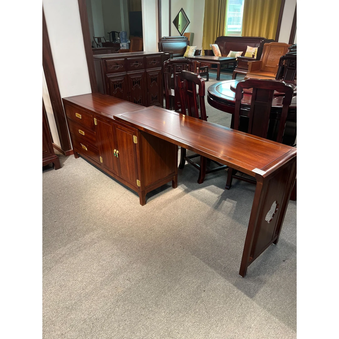 大叶酸枝门厅鞋柜家用储物柜玄关收纳柜转角柜客厅简约大容量