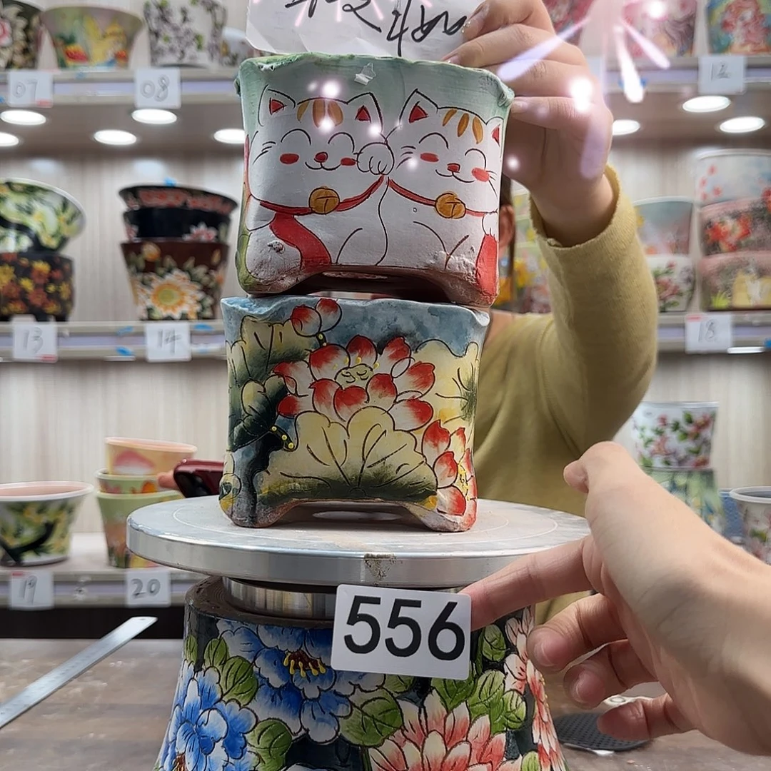 花盆紫砂瑕疵瑕疵556