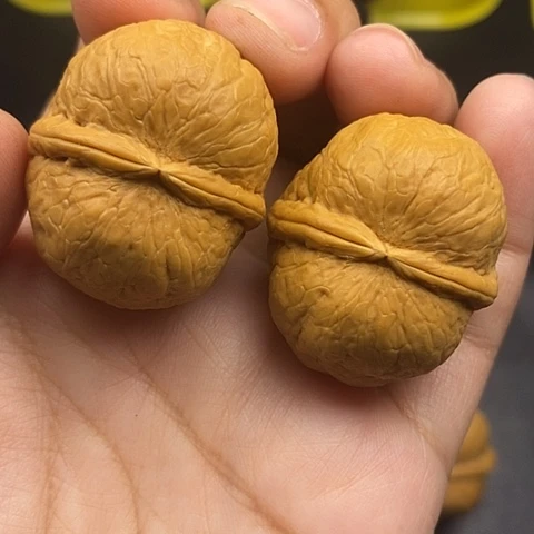 文玩核桃把件37尺寿星元宝