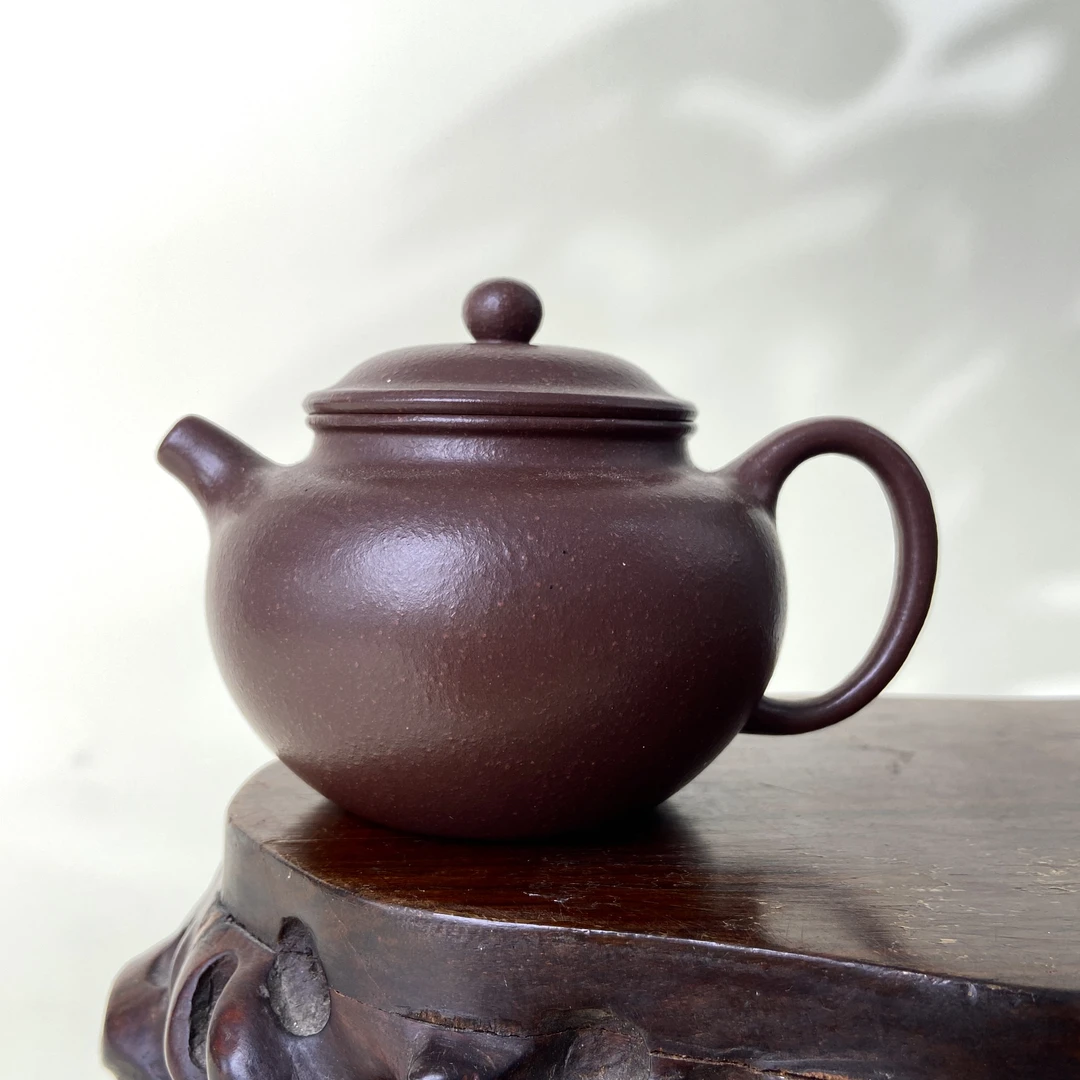 宜兴手工紫砂陶 （实力派1）160cc茶壶GS4154-52