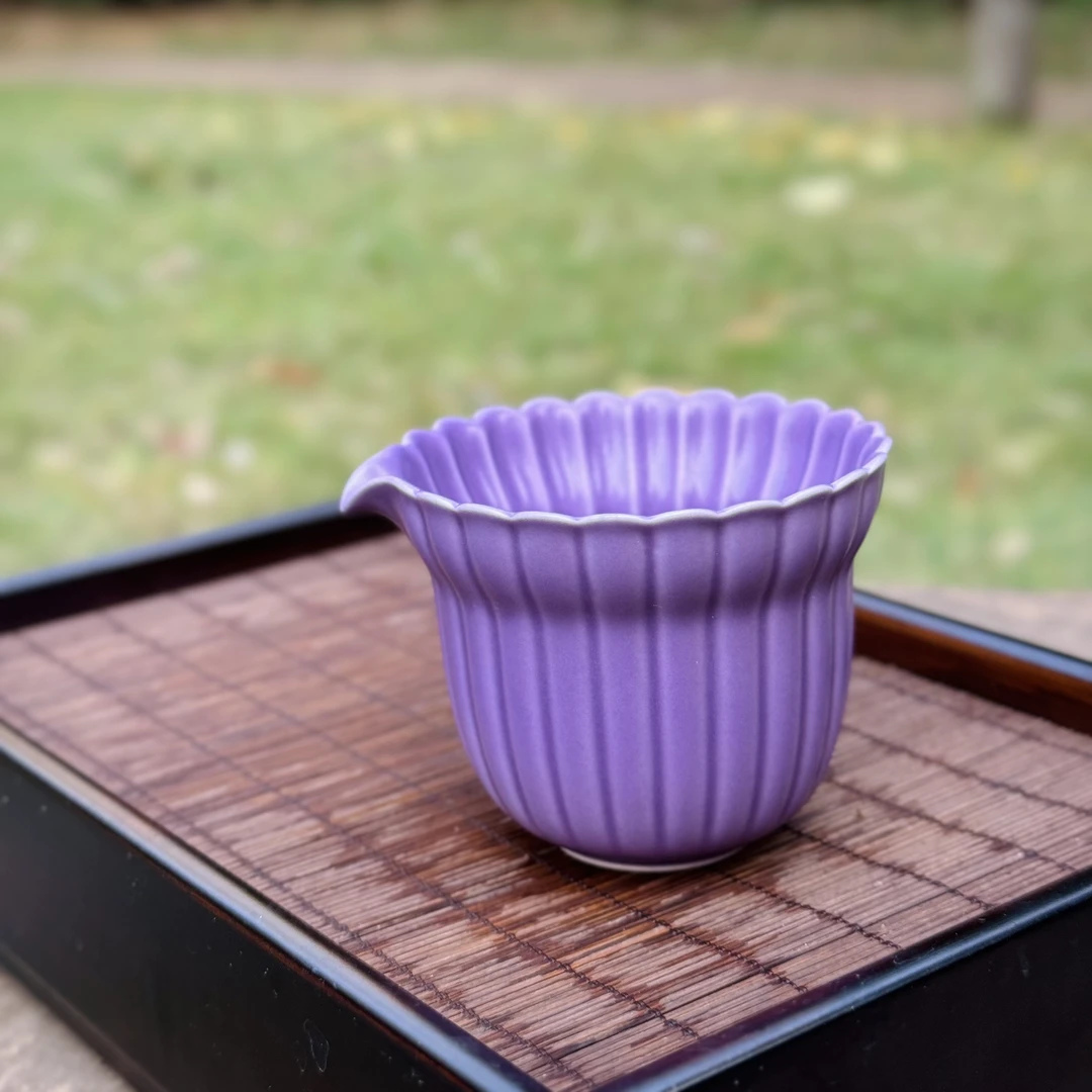 花口公道杯-紫色(2024071339357)