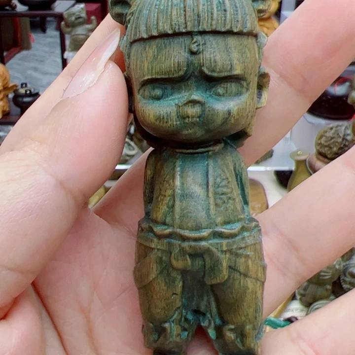 乌***哥维腊木（绿檀）哪吒