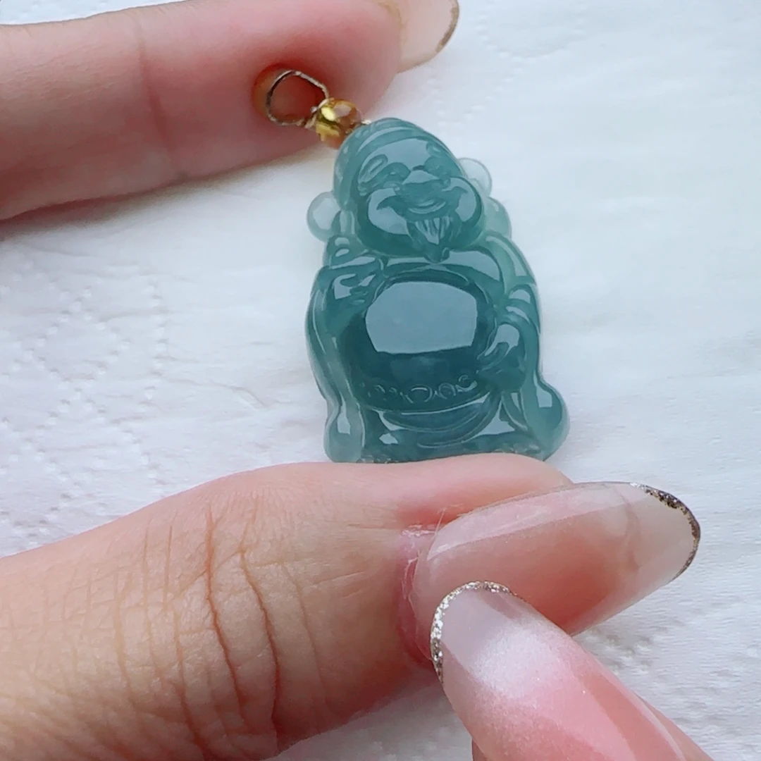 颈饰未镶嵌翡翠多样性发货天然的A货翡翠