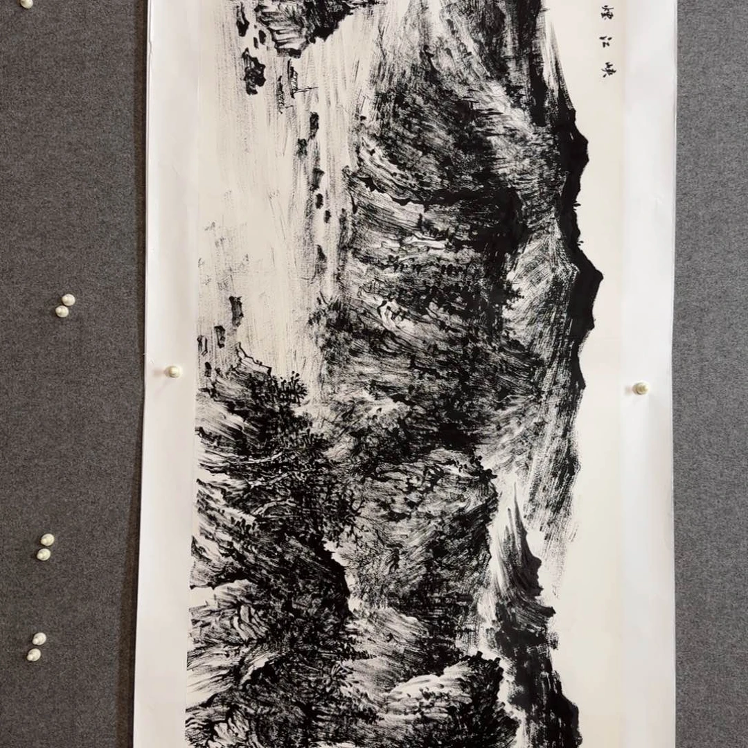 国画张宇老师手绘作品