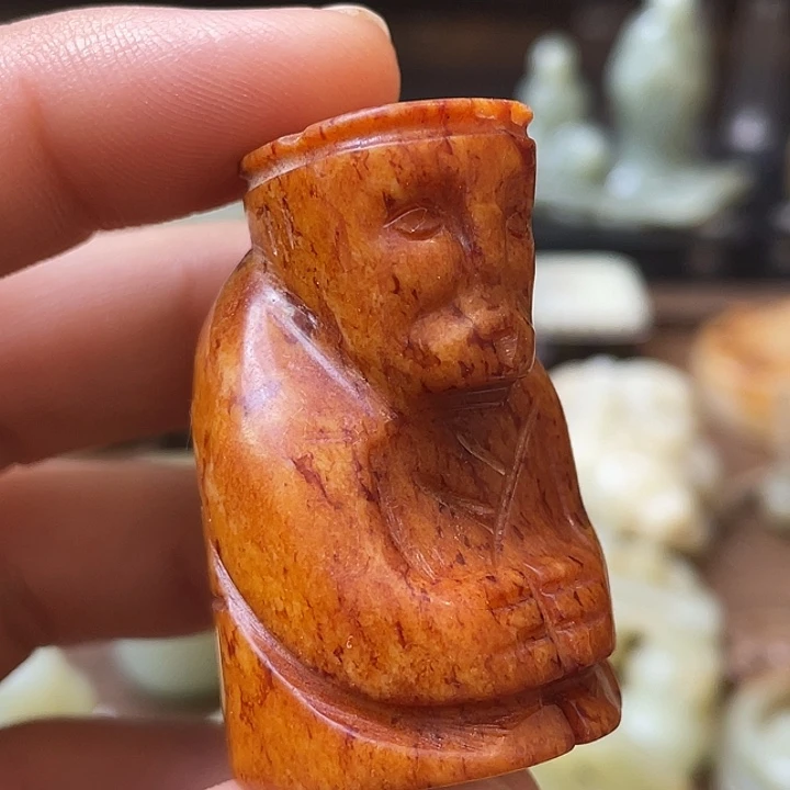 和田玉（糖玉）未镶嵌颈饰