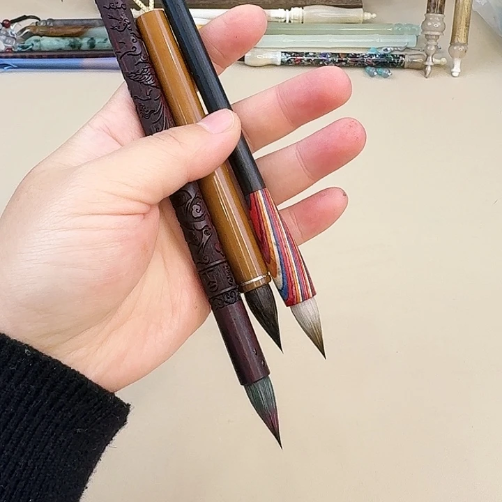 高货鸡巨毛笔3支福利款