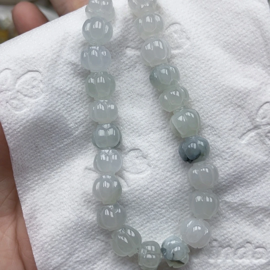 手链翡翠未镶嵌手串