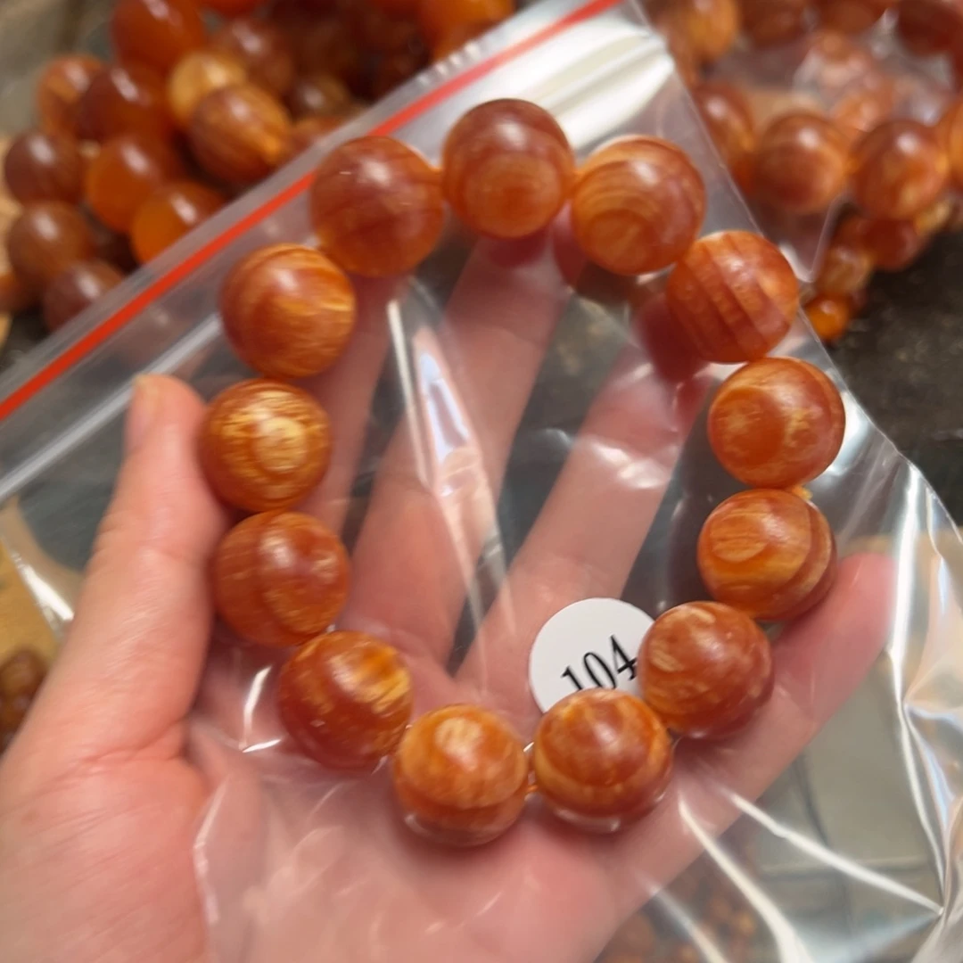 伊***水松木（琥珀木）手串/手链104号1.8