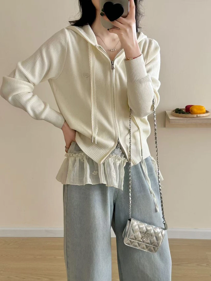 衣长52    269【春日画廊】针织外套