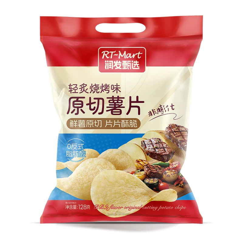 RT-Mart 原切薯片(轻炙烧烤味)128g