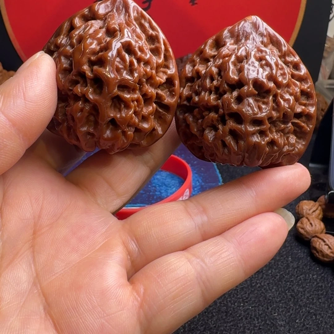 文玩核桃把件官帽