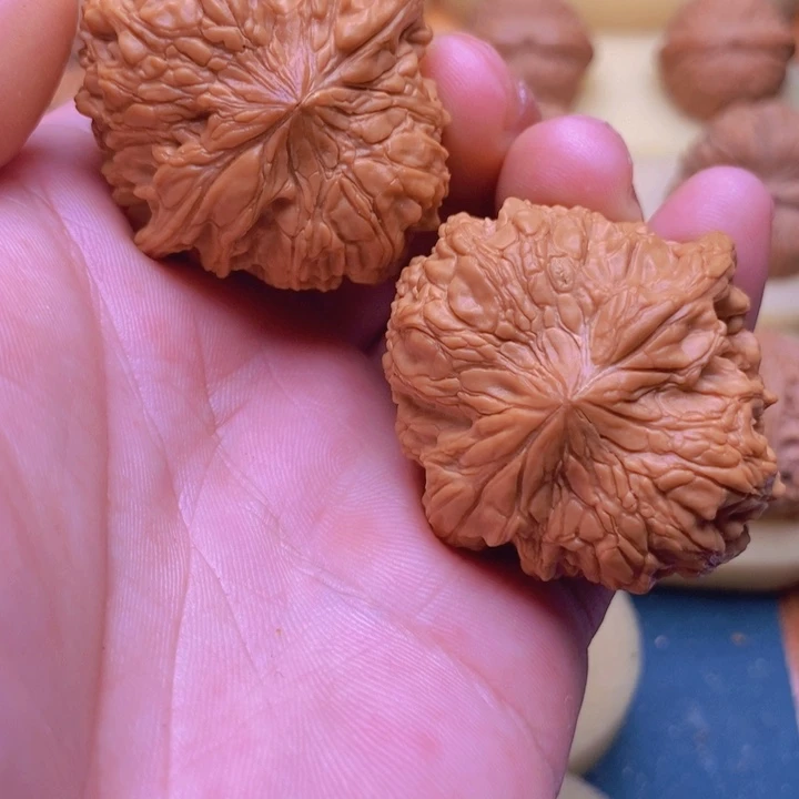 文玩核桃把件42全品粗筋和尚头