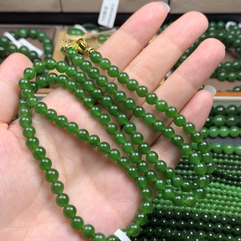 【闪购商品】颈饰未镶嵌和田玉（碧玉）用****16m