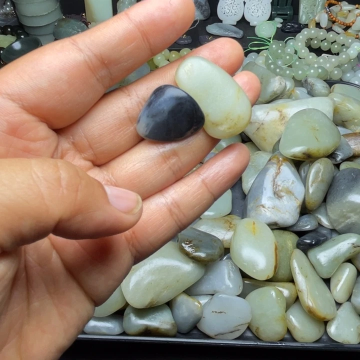 未镶嵌和田玉珠宝半成品