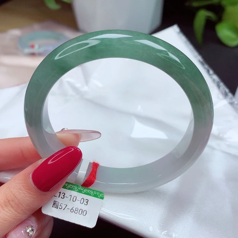 【闪购商品】翡翠手镯未镶嵌缅甸天然a货翡翠手镯