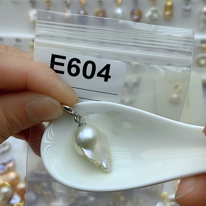 淡水珍珠颈饰银S925镶嵌